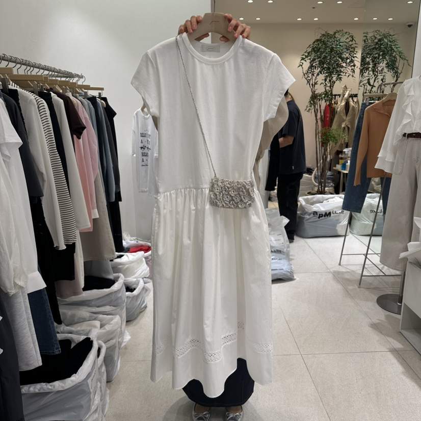 GRACIA韓國東大門代購女裝新款26春夏休閑熱賣連衣裙不含包GRACIA連衣裙