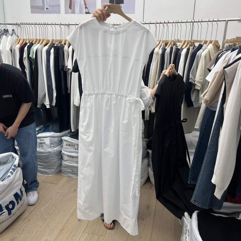 MOI-A韓國東大門代購女士新款推薦人氣時尚休閑職業連衣裙MOI-A連衣裙