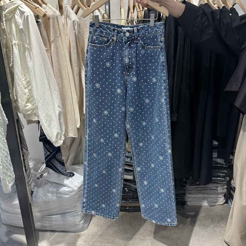 HABLE韓國直郵實拍女裝新款人氣熱賣時尚休閑26春夏牛仔褲HABLE牛仔褲