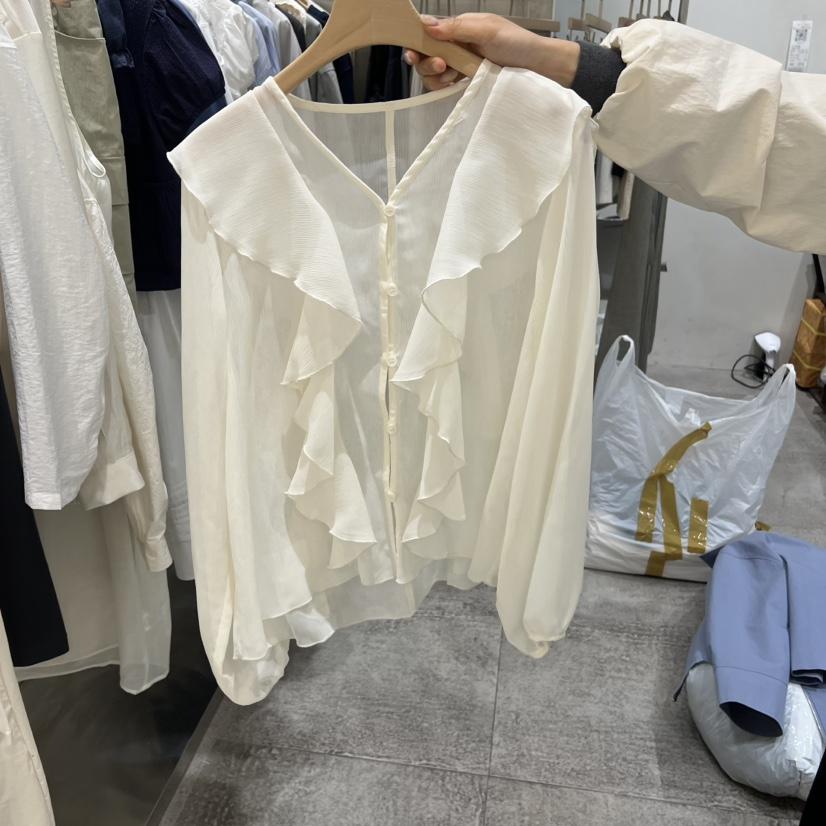 CHAE韓國東大門直郵女士新款職業推薦休閑熱賣襯衫蕾絲衫CHAE襯衫/蕾絲衫