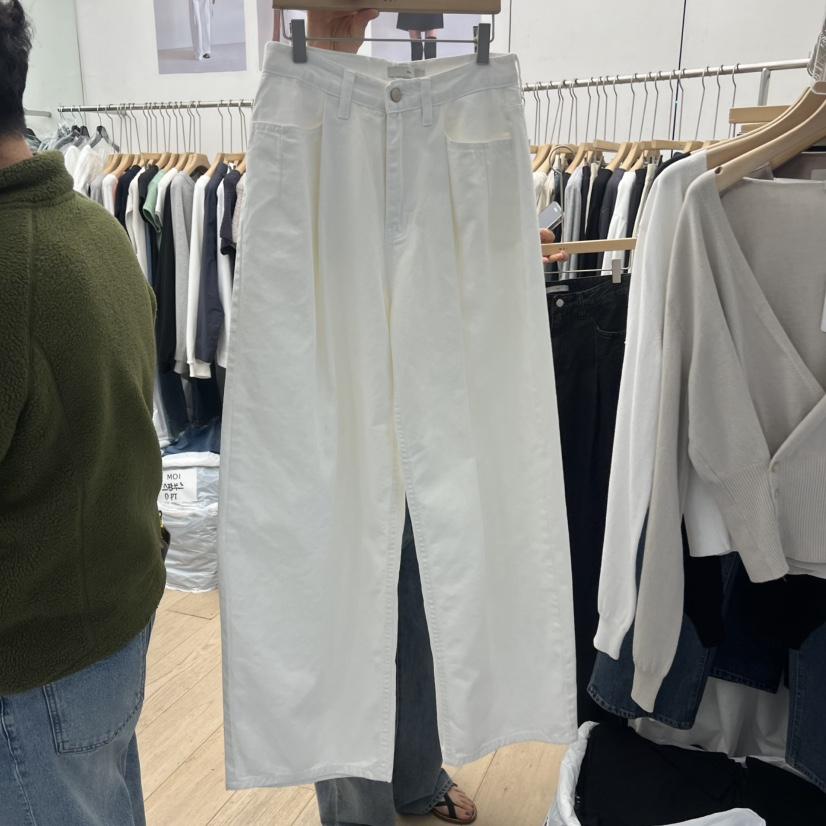 MOI-A韓國直郵女裝新品26春夏推薦時尚熱賣職業人氣牛仔褲MOI-A牛仔褲