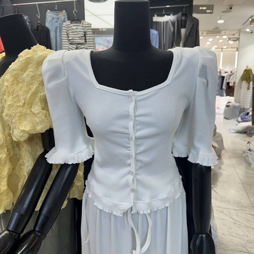 A-DEL韓國代購女士新品26春夏推薦職業熱賣休閑人氣T恤開衫A-DELT恤