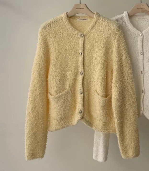 ANDYOUBROWN韓國代購女裝新品時尚26春夏休閑推薦針織衫開衫ANDYOUBROWN針織衫