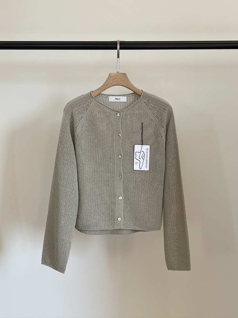 THE MUI韓國東大門直郵女士新款推薦熱賣休閑針織衫開衫THE MUI針織衫