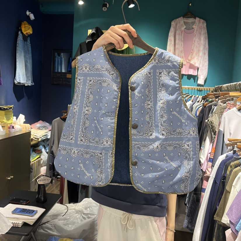 MERCI LINDA韓國東大門直郵女裝新款職業休閑馬甲可愛的MERCI LINDA馬甲