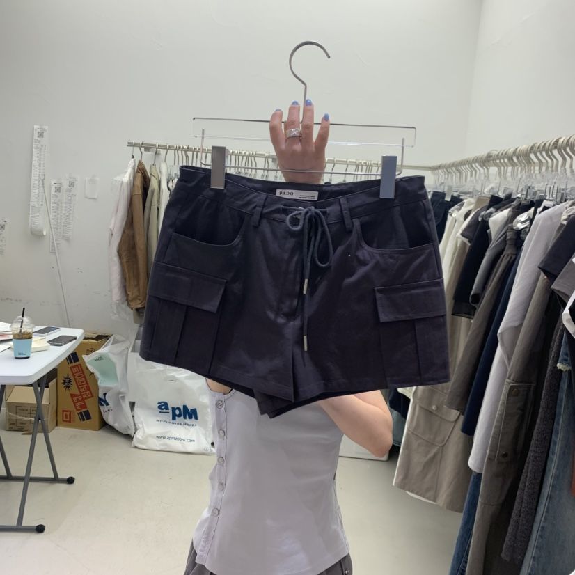 PADO韓國直郵女士新品休閑推薦時尚人氣26春夏熱賣短褲工裝PADO短褲