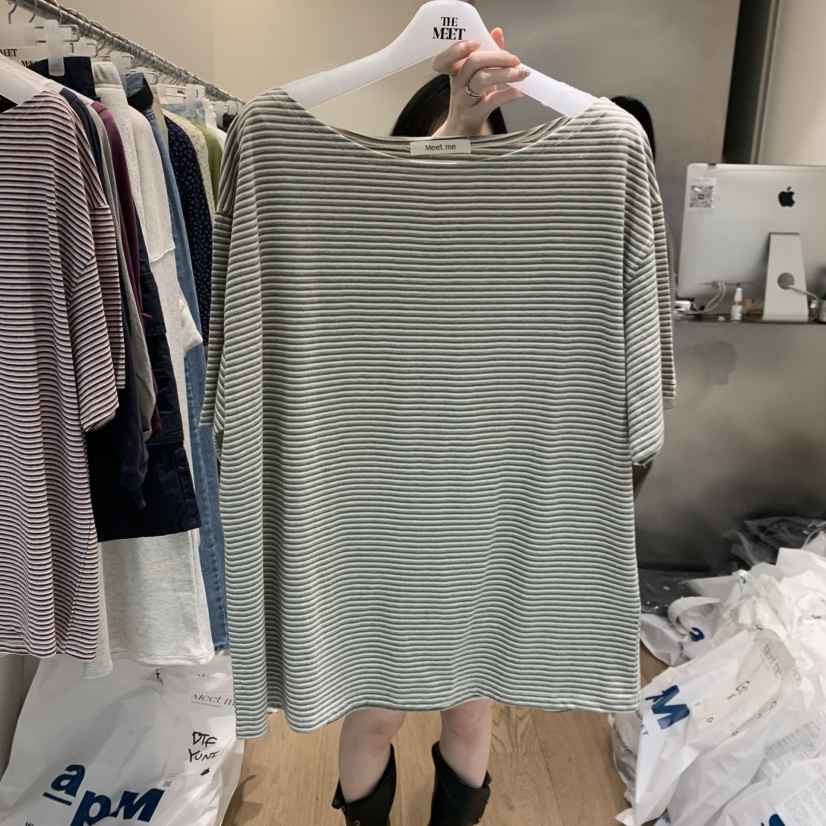 MEET ME韓國代購女士新品職業26春夏熱賣推薦T恤不含腰帶MEET MET恤