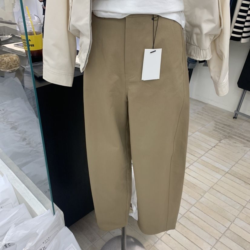 MOANI韓國代購女裝新品職業時尚人氣推薦26春夏休閑褲棉質MOANI休閑褲