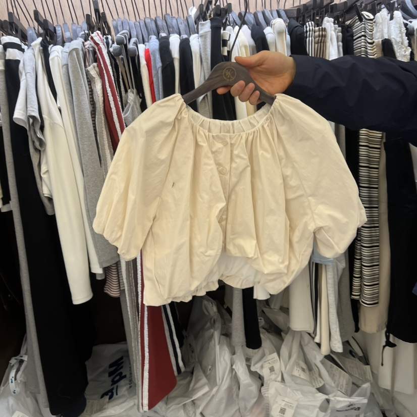 VIRKIN韓國代購女裝新款26春夏休閑時尚熱賣推薦襯衫蕾絲衫VIRKIN襯衫/蕾絲衫