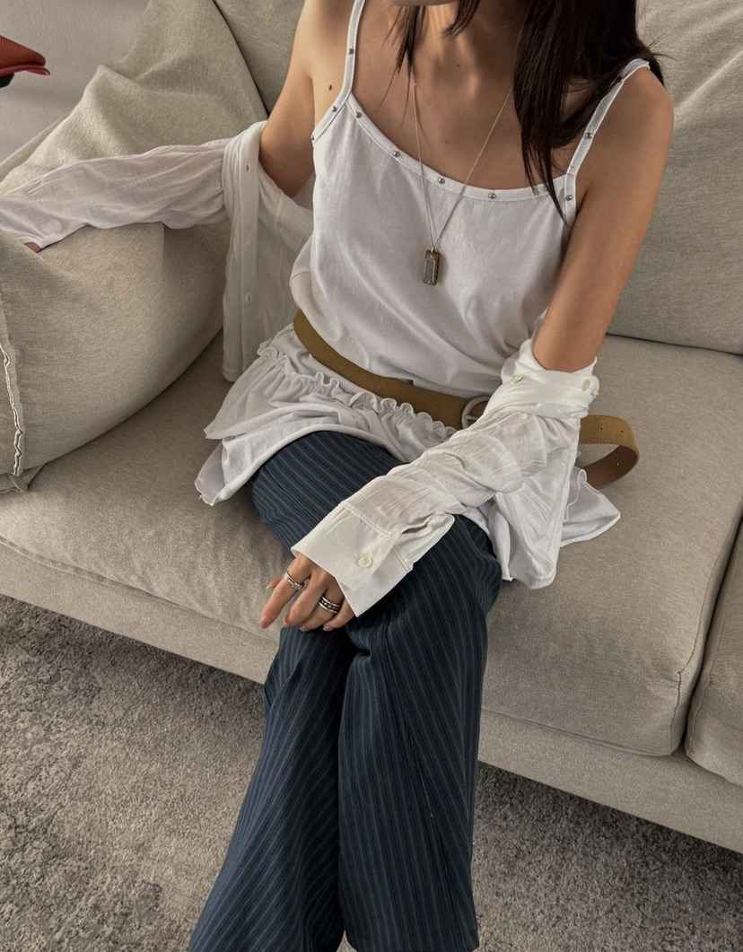 RUMIRU/AWEAR韓國東大門直郵女裝新款時尚26春夏吊帶背心awear/RUMIRU吊帶/背心