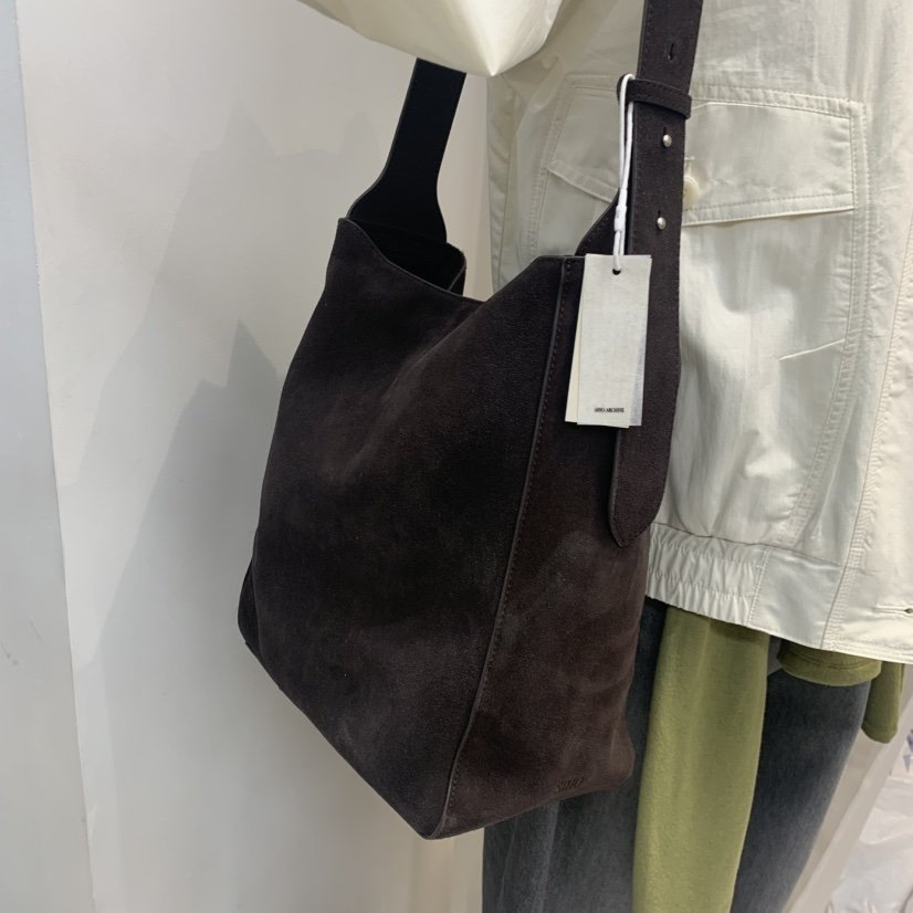 SIHO ARCHIVE韓國代購女裝新品熱賣時尚人氣單肩斜跨包麂皮SIHO ARCHIVE單肩/斜跨包