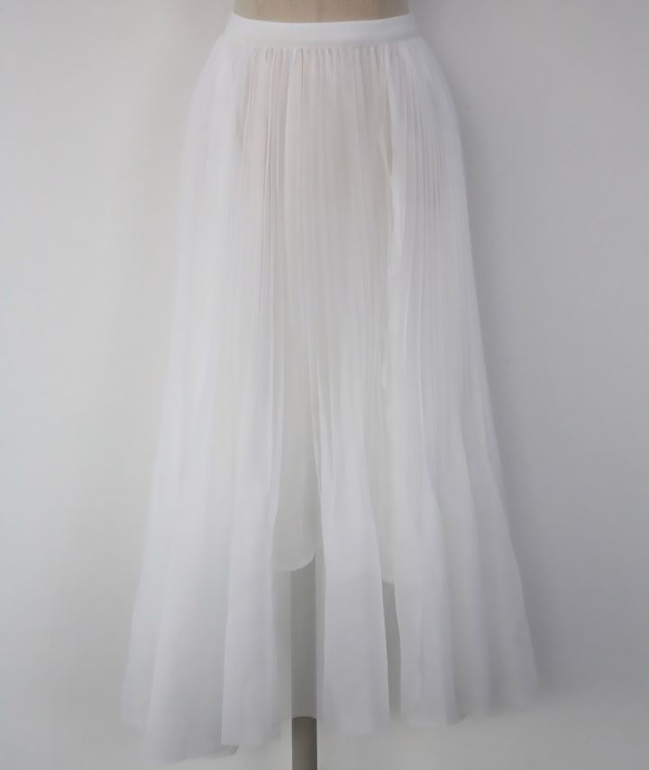 FEMME韓國直郵女士新款人氣職業26春夏時尚熱賣休閑長裙褶裥FEMME長裙