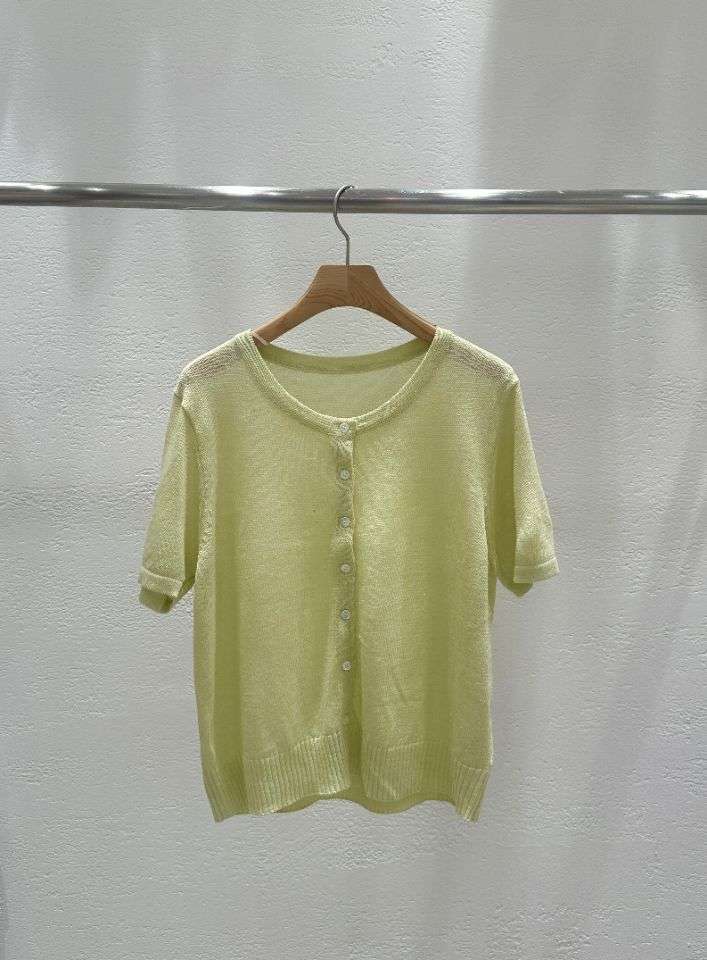 CRONG韓國東大門代購女士新款時尚職業推薦26春夏針織衫開衫CRONG針織衫