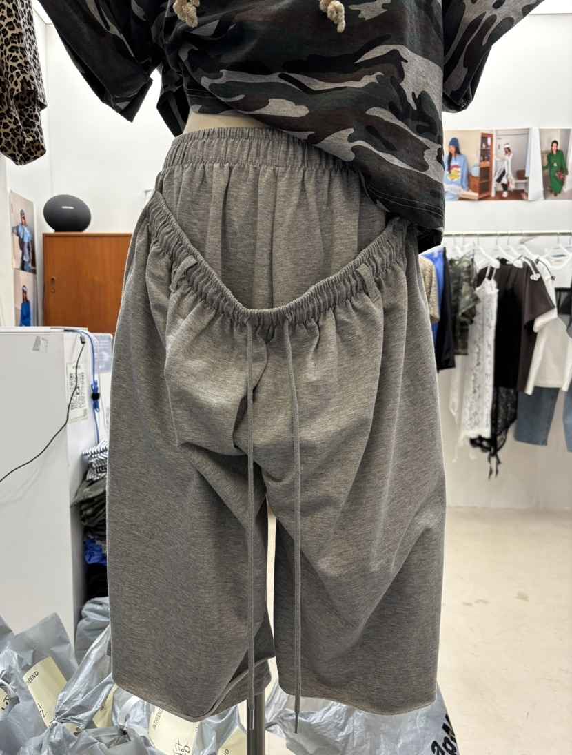 INTHEEND韓國代購女裝新品推薦人氣時尚休閑職業休閑褲雙層INTHEEND休閑褲