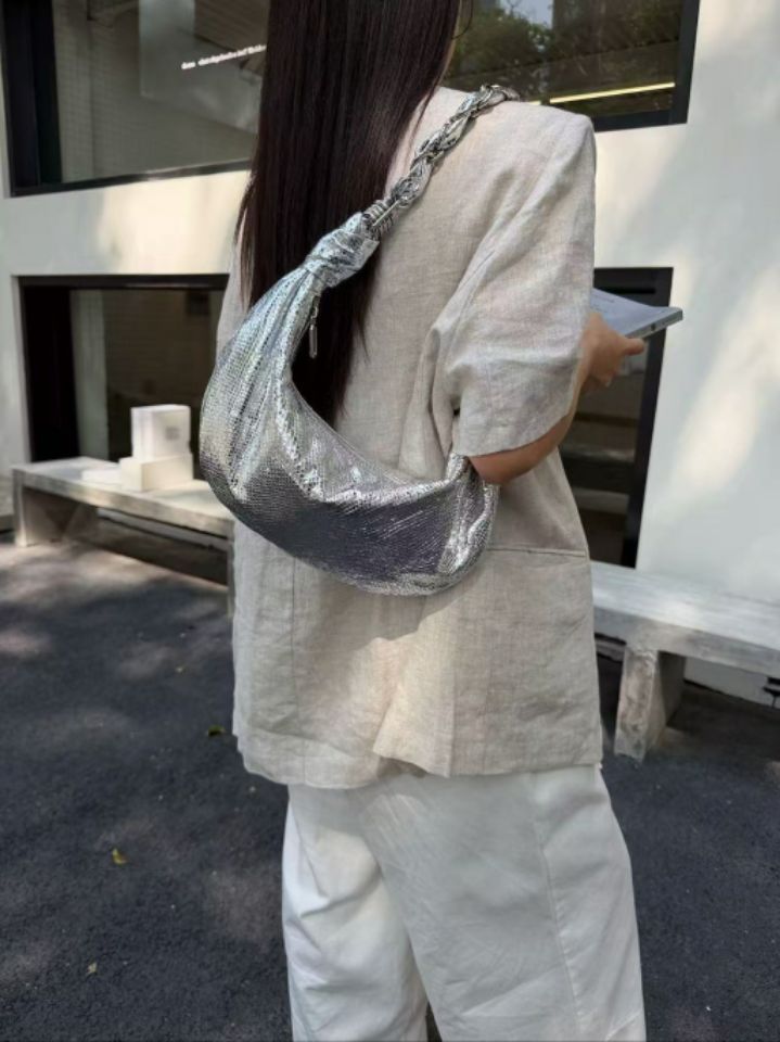 TROUVAILLE韓國直郵女士新款推薦熱賣真品單肩斜跨包羊皮TROUVAILLE單肩/斜跨包