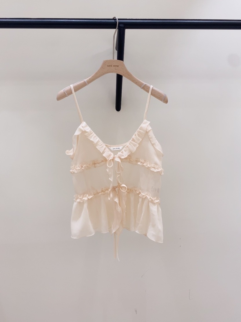 LOVE ROSIE東大門實拍女裝新款26春夏熱賣真品休閑吊帶背心LOVE ROSIE吊帶/背心