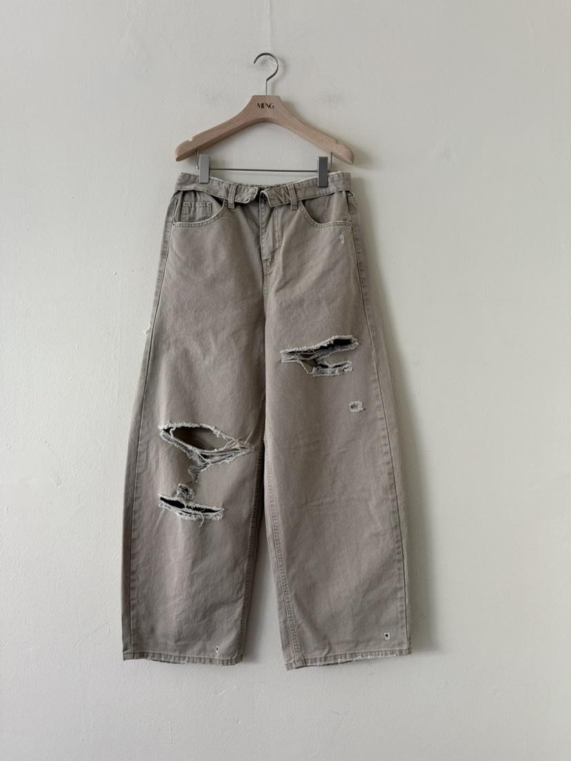 MENG韓國直郵女士新款人氣熱賣休閑26春夏職業推薦休閑褲MENG休閑褲