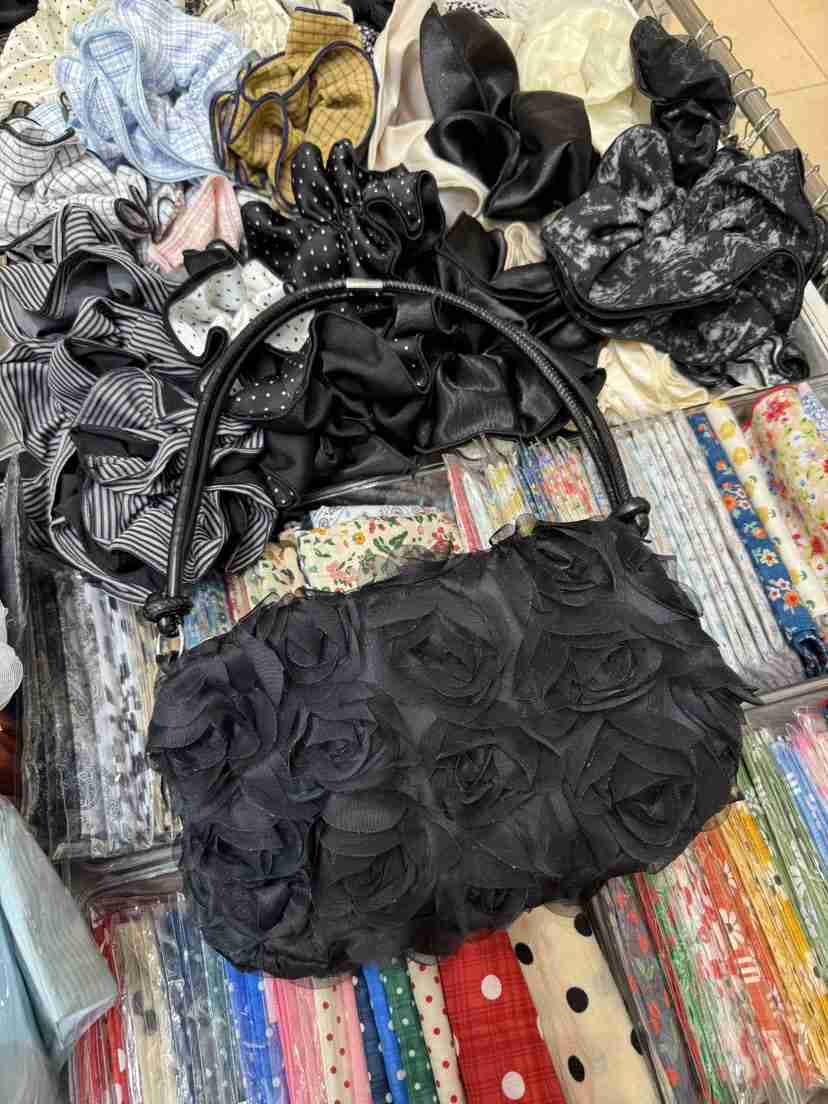 NICEALICE韓國直郵女裝新款休閑職業推薦26春夏單肩斜跨包花朵NICEALICE單肩/斜跨包