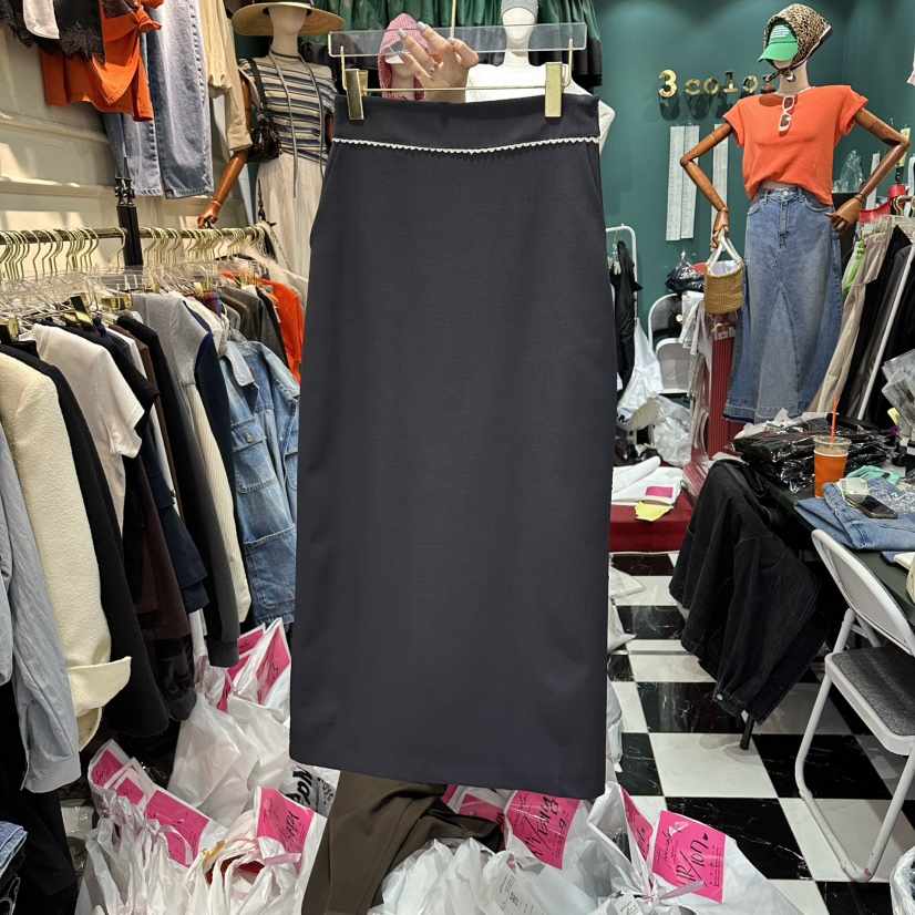 3COLOR韓國東大門代購女裝新品職業長裙Three color長裙