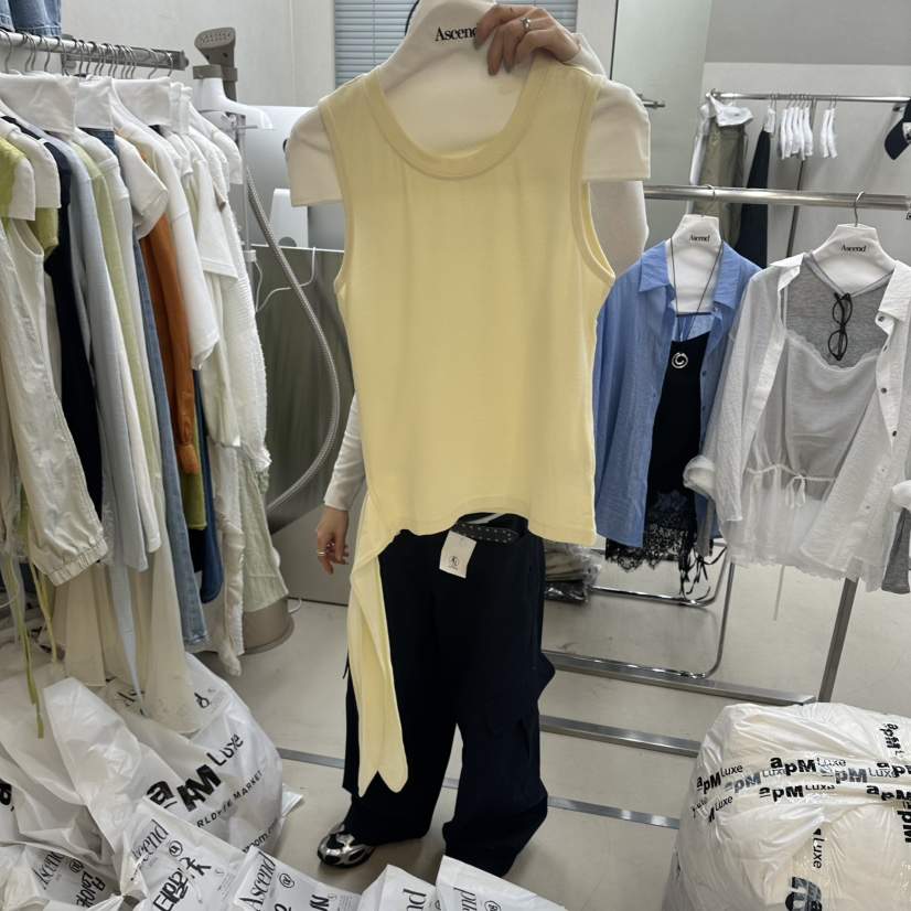 ASCEND韓國直郵女士新品26春夏熱賣時尚職業休閑吊帶背心ASCEND吊帶/背心