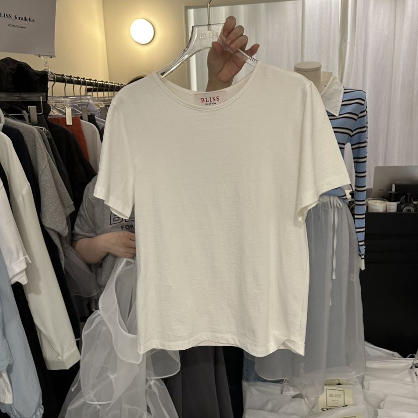 BLISS韓國代購女士新品休閑時尚職業人氣推薦熱賣26春夏T恤BLISST恤
