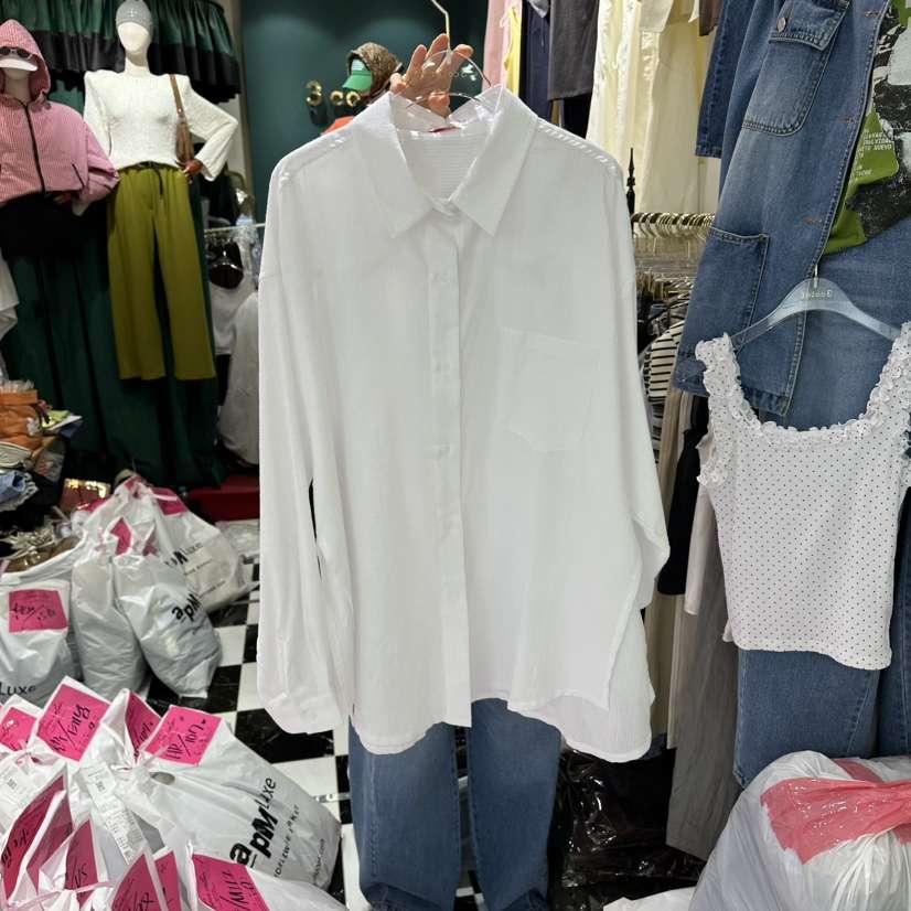 3COLOR韓國代購女士新品26春夏襯衫蕾絲衫Three color襯衫/蕾絲衫