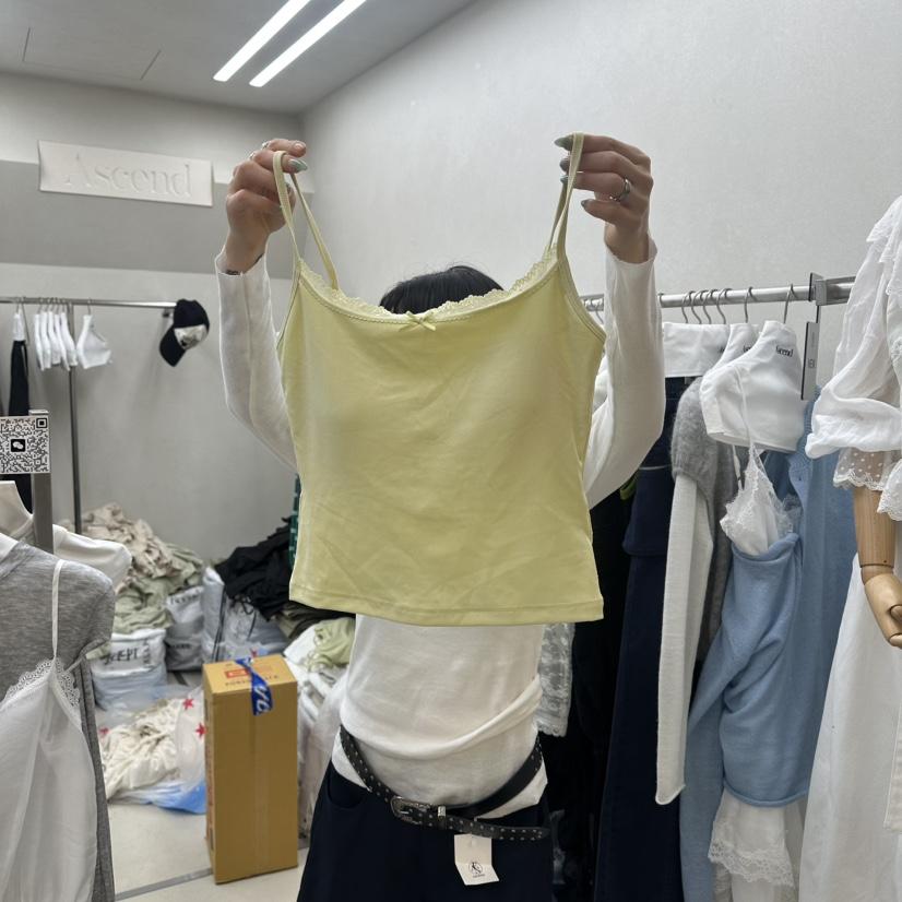 ASCEND韓國直郵實拍女士新款休閑職業26春夏人氣吊帶背心ASCEND吊帶/背心