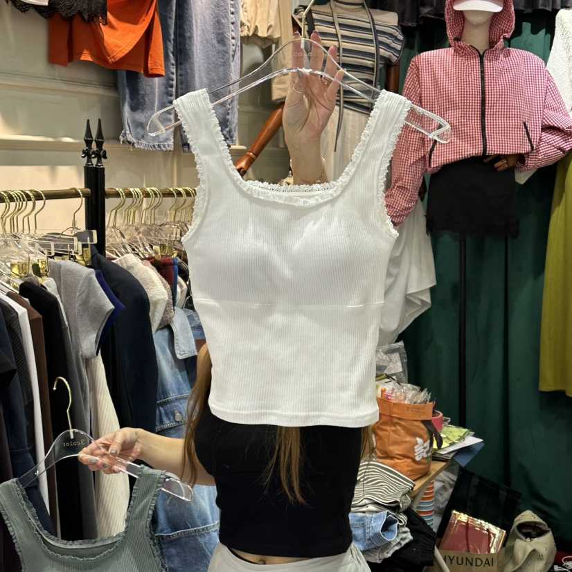 3COLOR韓國東大門直郵女裝新款人氣吊帶背心Three color吊帶/背心