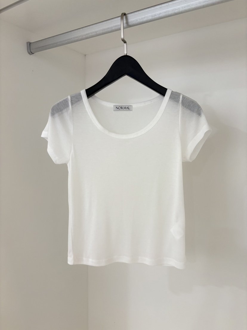 NORMAL韓國直郵實拍女裝新款人氣推薦熱賣休閑26春夏職業T恤NORMALT恤