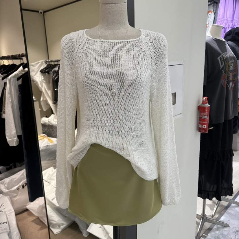 RE STOCK韓國直郵實拍女士新款人氣職業時尚26春夏針織衫RE STOCK針織衫