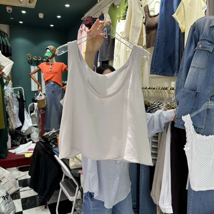 3COLOR韓國直郵實拍女士新品26春夏吊帶背心Three color吊帶/背心