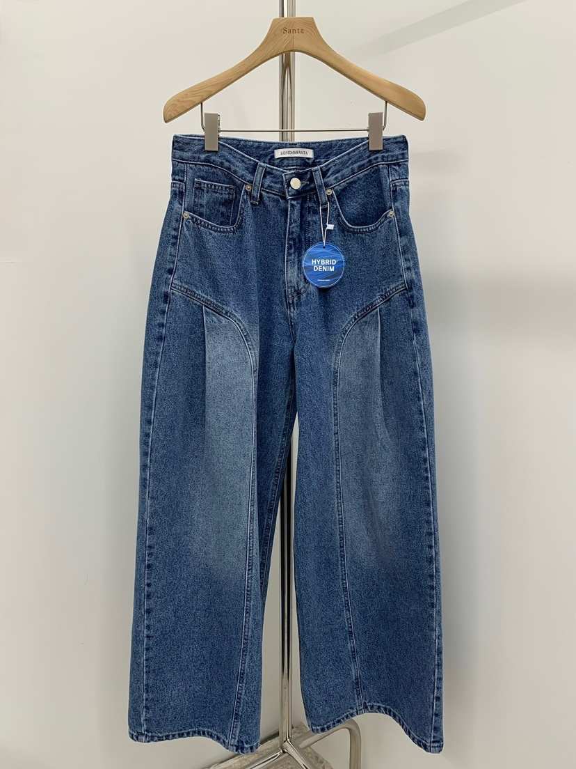 LOVE MY SANTA韓國直郵女士新品26春夏推薦熱賣時尚牛仔褲Santa/LOVE MY SANTA牛仔褲