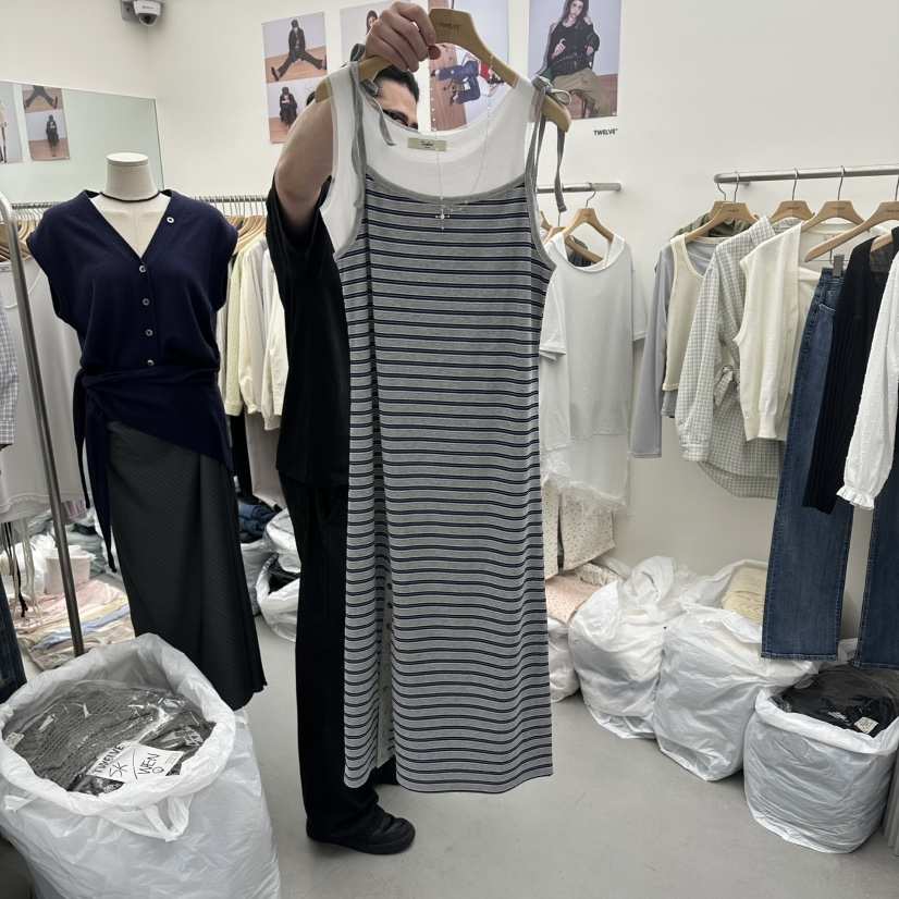 TWELVE韓國東大門代購女士新品26春夏熱賣職業時尚連衣裙TWELVE連衣裙