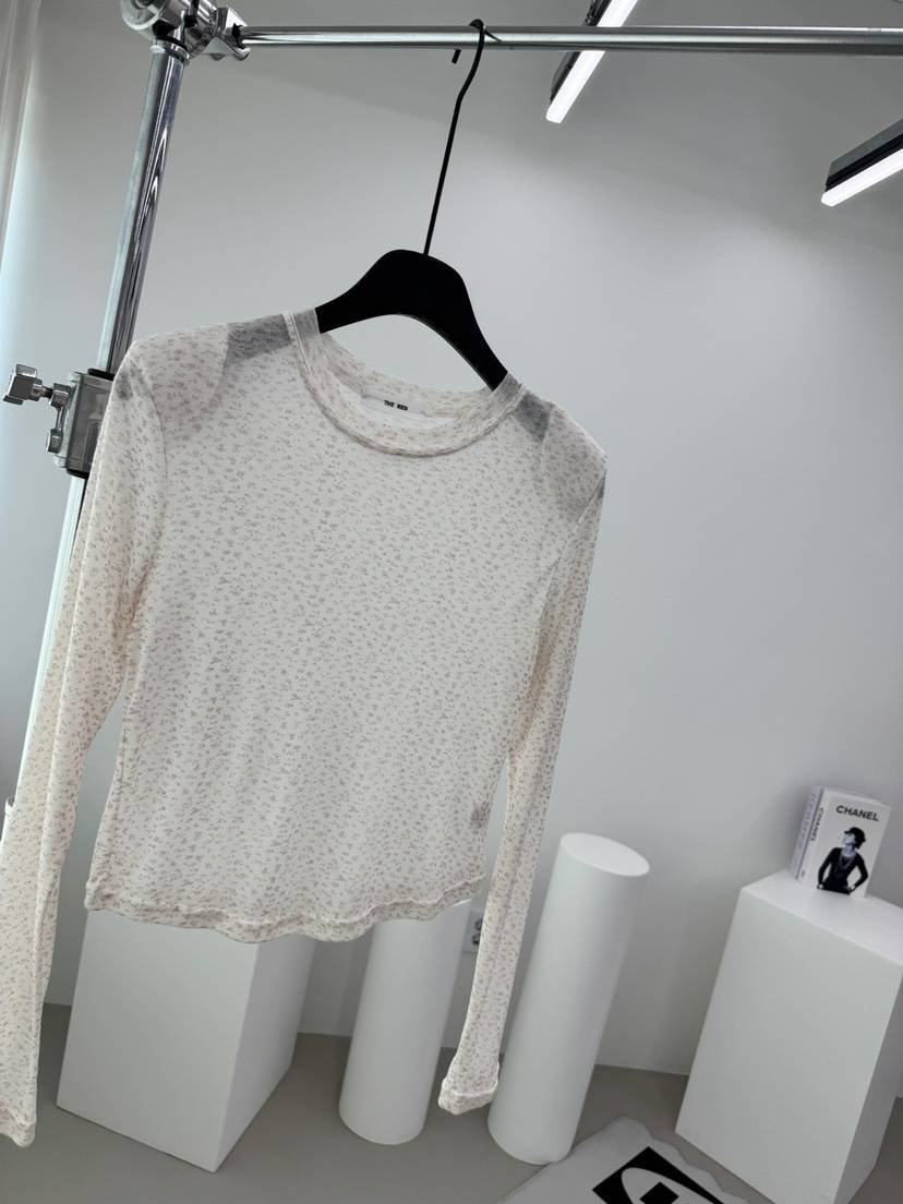 RED-A韓國直郵實拍女士新款時尚休閑職業人氣26春夏長袖T恤RED-A長袖T恤