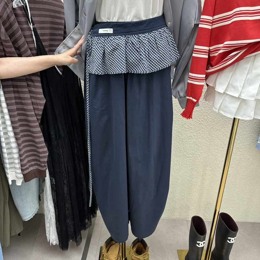 DRAWING韓國東大門直郵女裝新品職業推薦人氣熱賣裙褲可愛的DRAWING裙褲