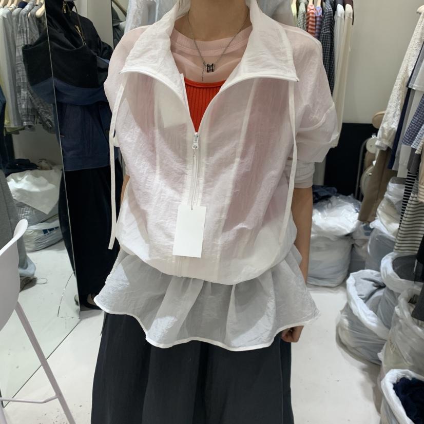 YUNBAL韓國東大門直郵女裝新款推薦時尚套裝不含內搭荷葉邊YUNBAL套裝