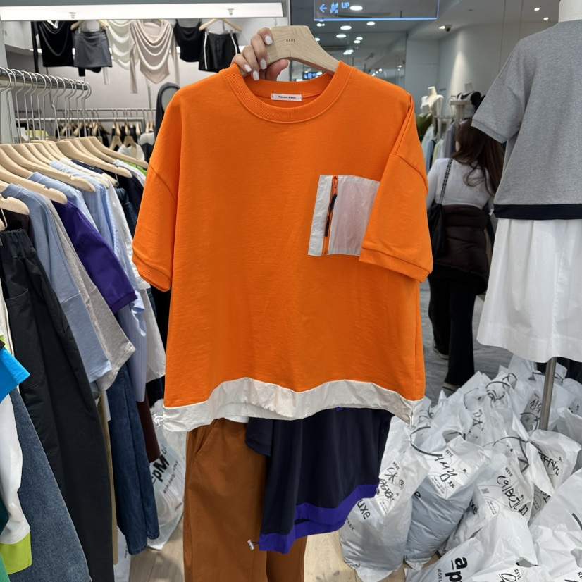 REVE-L韓國東大門代購女裝新品時尚職業推薦休閑熱賣T恤REVE-LT恤