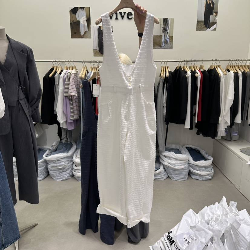 VIVEL韓國東大門直郵女士新品人氣26春夏推薦休閑職業連體褲VIVEL連體褲