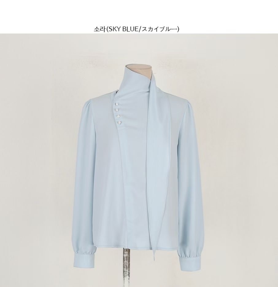 GUNNY GIRLS-거니걸스-T東大門實拍女裝新品時尚襯衫蕾絲衫GUNNY GIRLS襯衫/蕾絲衫