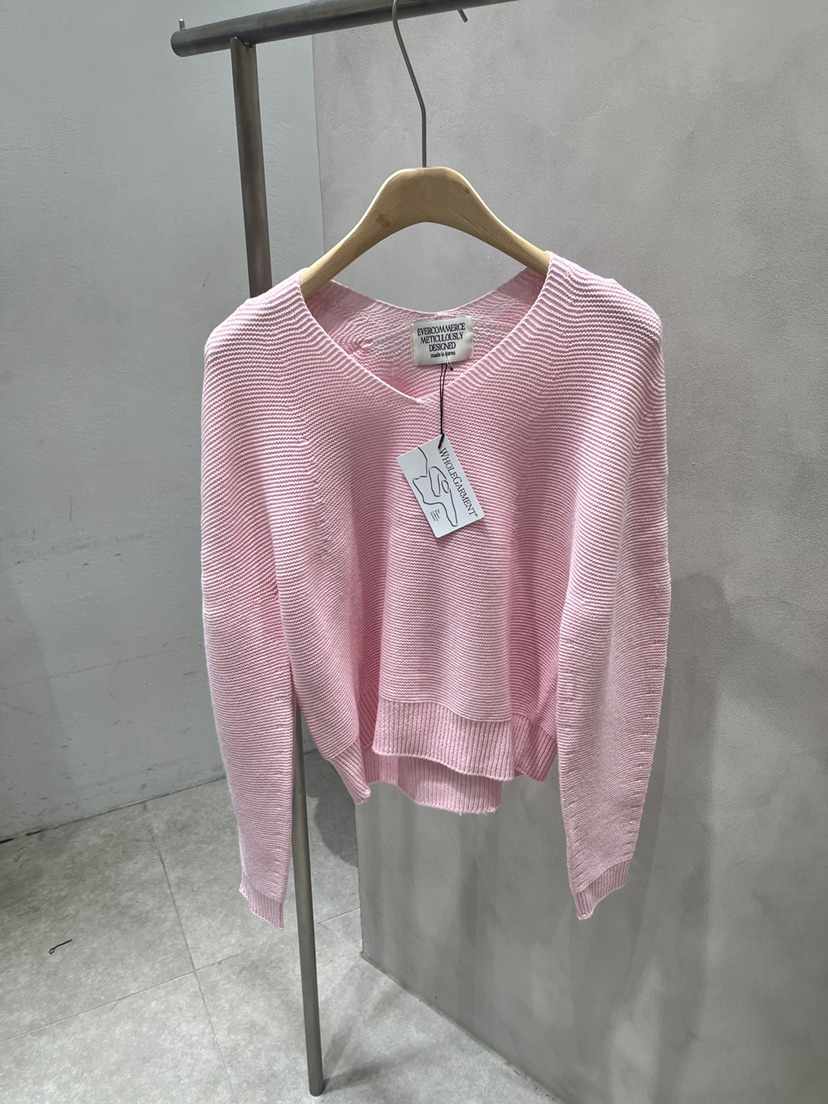 EVERCOMMERCE METICULOUSLY DESIGNED韓國直郵女裝新款休閑針織衫EVERCOMMERCE METICULOUSLY DESIGNED針織衫