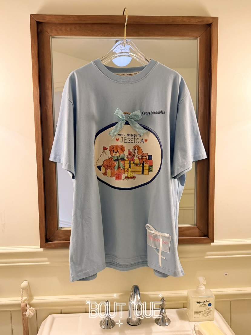 BOUTIQUE-L東大門直郵女士新品休閑熱賣推薦26春夏時尚T恤BOUTIQUE-LT恤