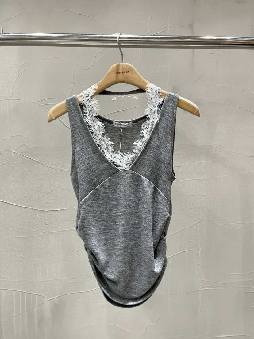 INSSENSE-A東大門實拍女裝新品時尚26春夏熱賣推薦吊帶背心INSSENSE-A吊帶/背心