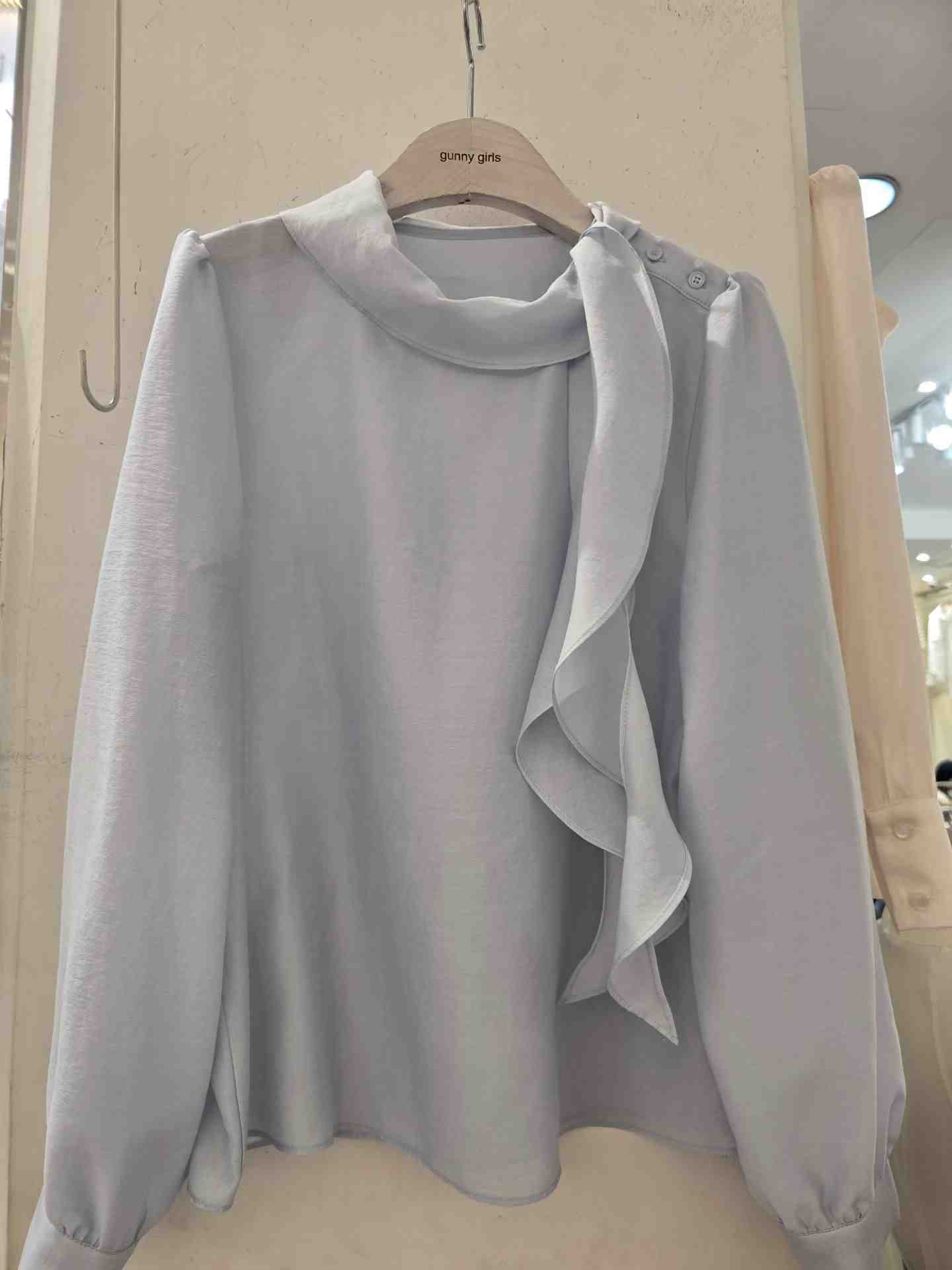 GUNNY GIRLS-거니걸스-T韓國直郵女裝新款職業襯衫蕾絲衫GUNNY GIRLS襯衫/蕾絲衫