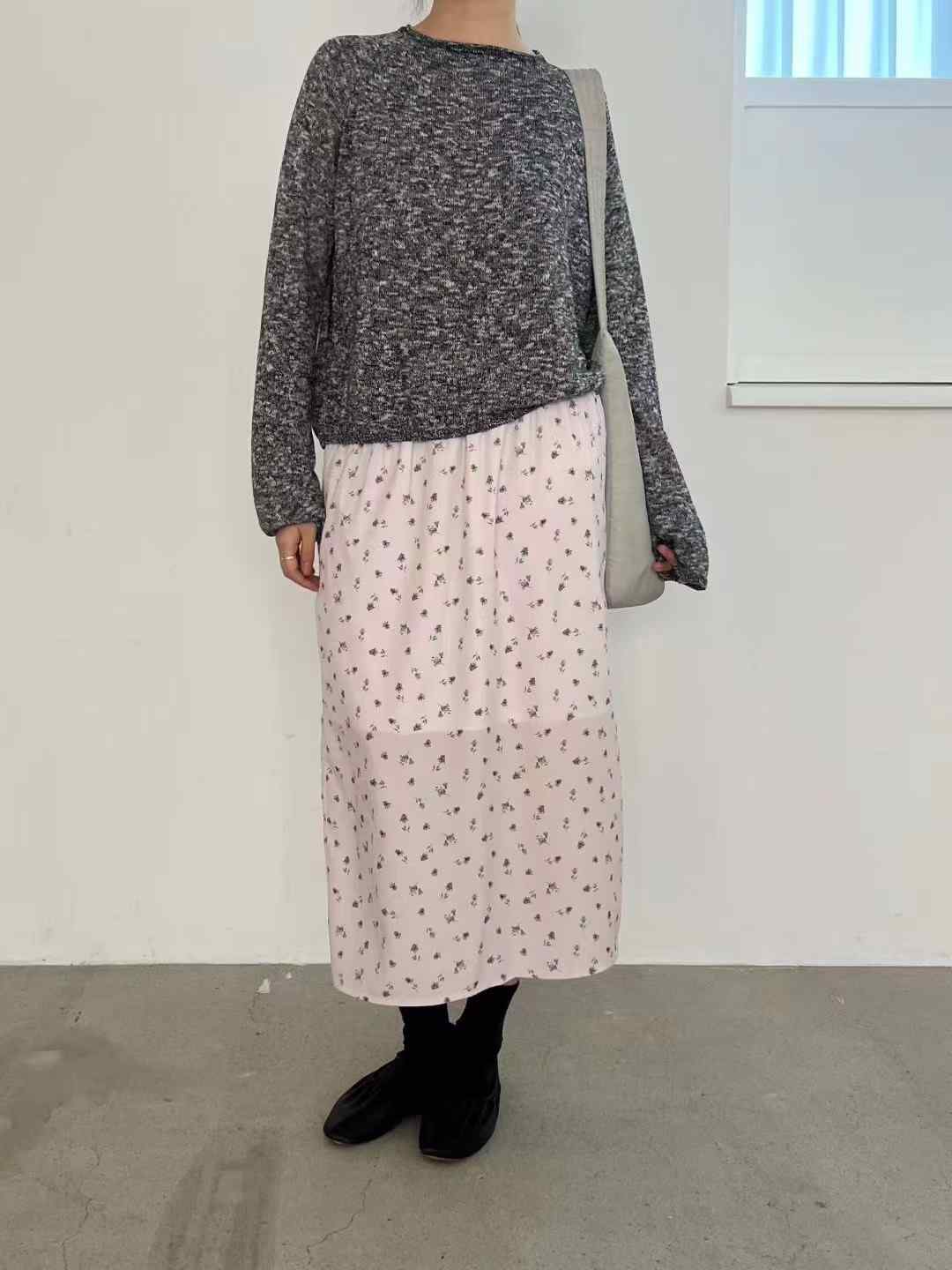 ALOHA-OT東大門代購女士新品26春夏休閑推薦職業真品長裙ALOHA-OT長裙