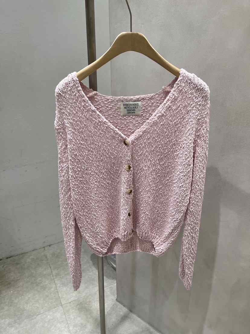 EVERCOMMERCE METICULOUSLY DESIGNED東大門直郵女士新款推薦針織衫開衫EVERCOMMERCE METICULOUSLY DESIGNED針織衫