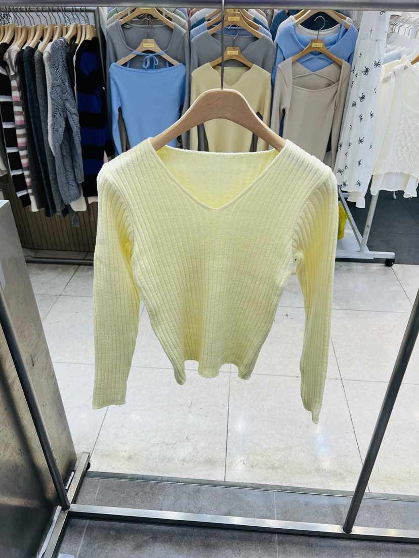 BLACK NOTE韓國東大門代購女裝新款熱賣時尚職業針織衫羅紋BLACK NOTE針織衫