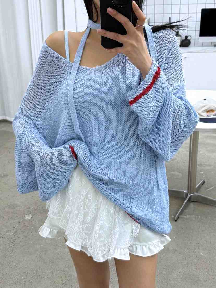 AB韓國直郵女裝新品職業26春夏時尚熱賣真品推薦人氣針織衫AB針織衫