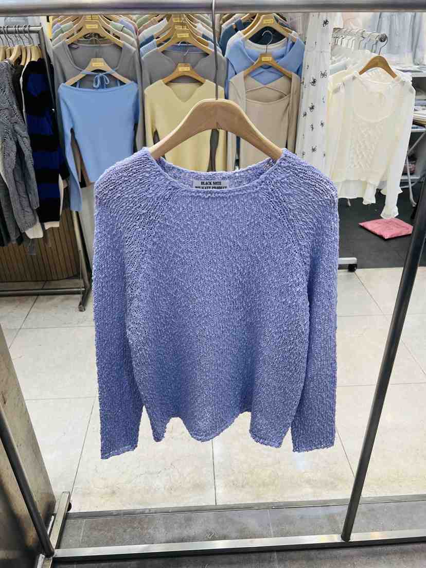 BLACK NOTE東大門實拍女裝新款26春夏休閑推薦熱賣針織衫BLACK NOTE針織衫