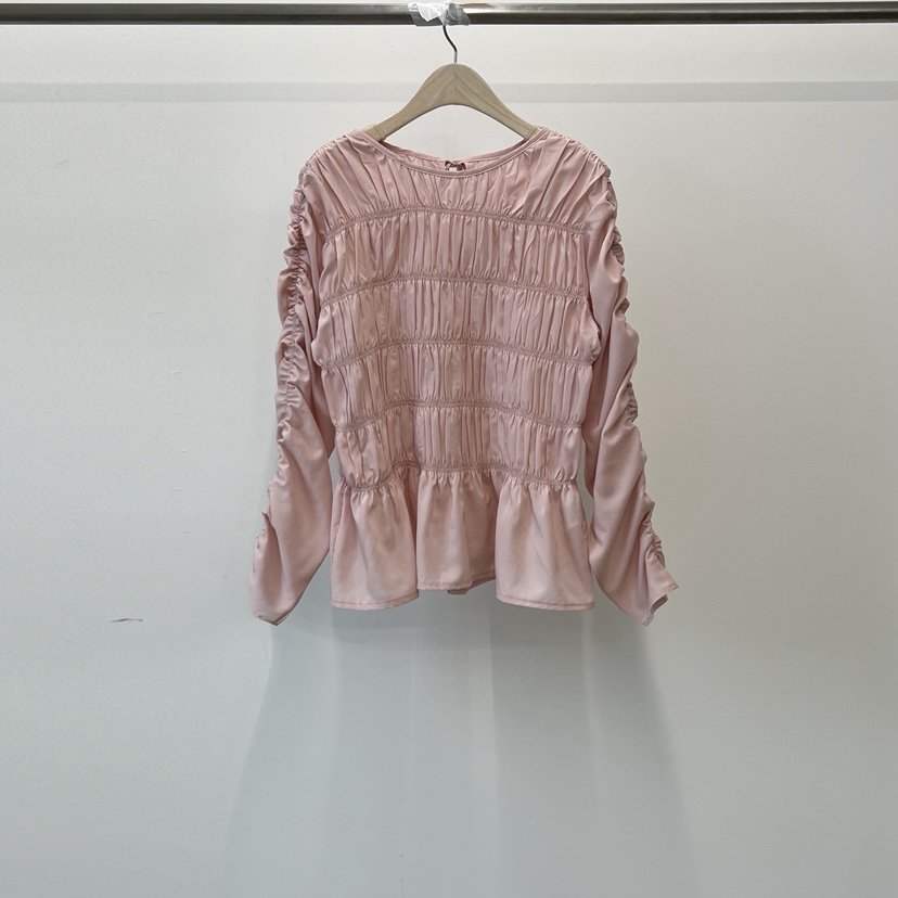 ANOTHER AVENUE韓國直郵女裝新品職業熱賣襯衫蕾絲衫褶皺ANOTHER AVENUE襯衫/蕾絲衫