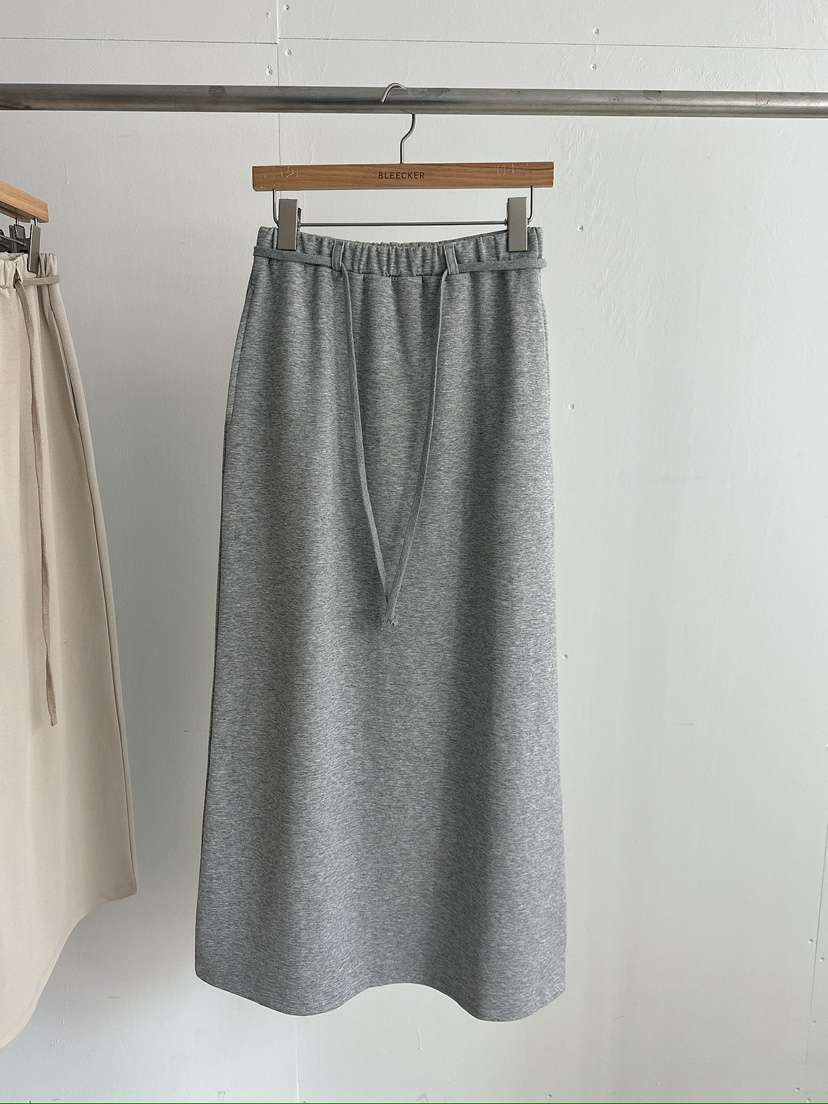 BLEECKER韓國代購女士新品休閑熱賣人氣推薦職業長裙含腰繩BLEECKER長裙